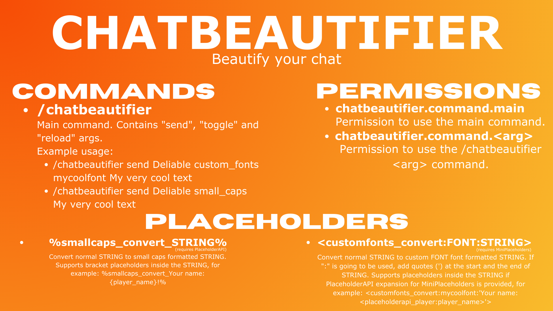 ChatBeautifier