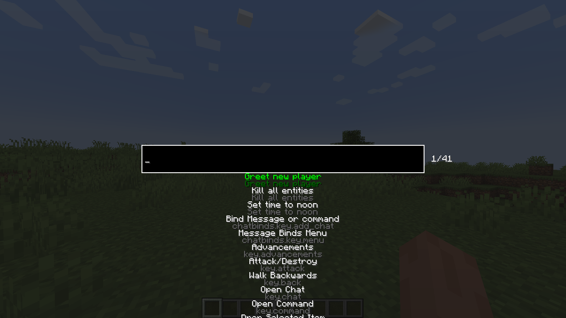 Chat Binds
