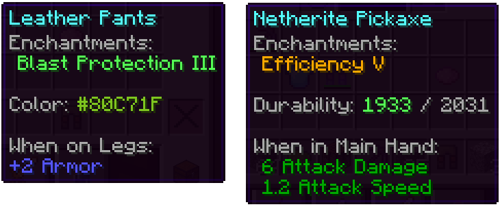 Clean Tooltips