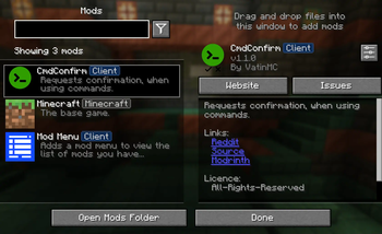 Cmd Confirm