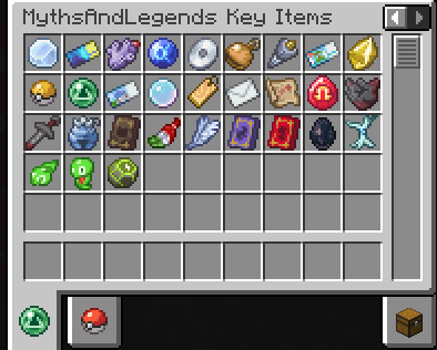 Myths and Legends [Cobblemon Sidemod]
