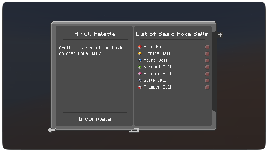 Cobblemon Poképedia: Cobblepedia