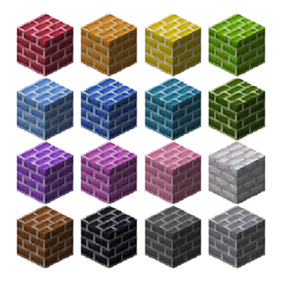 ColorBricks16 (Forge&Fabric)
