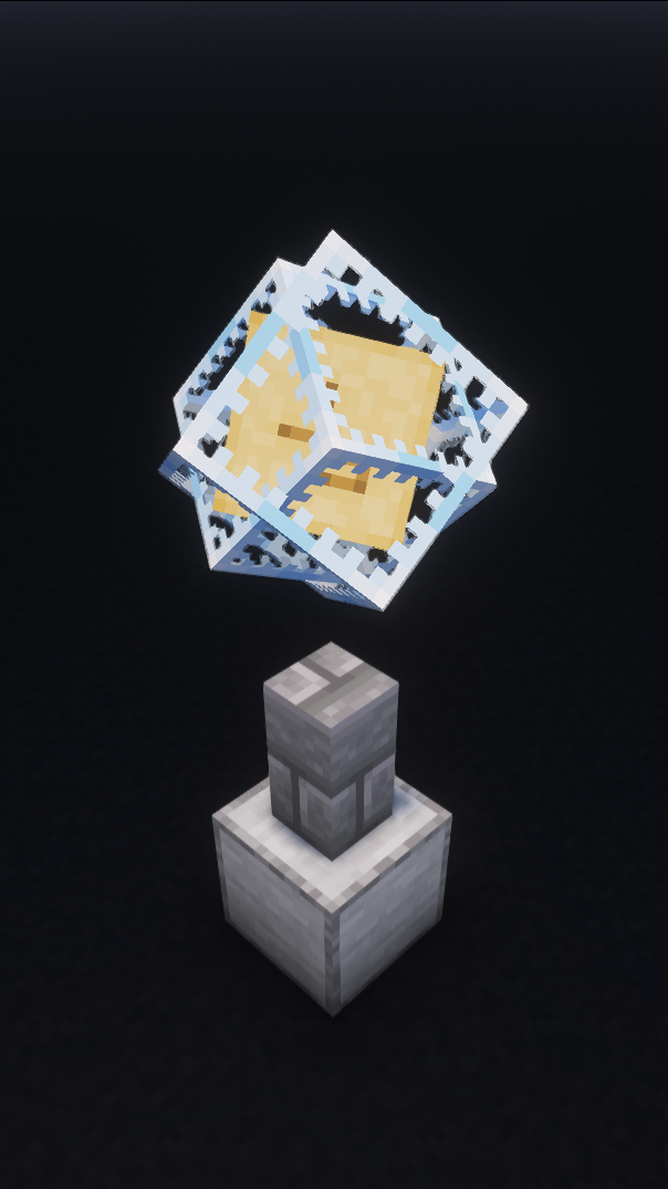 Colored End Crystals