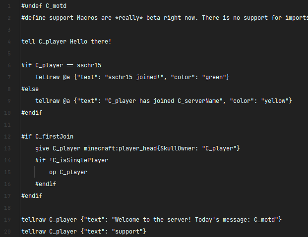 Command Actions