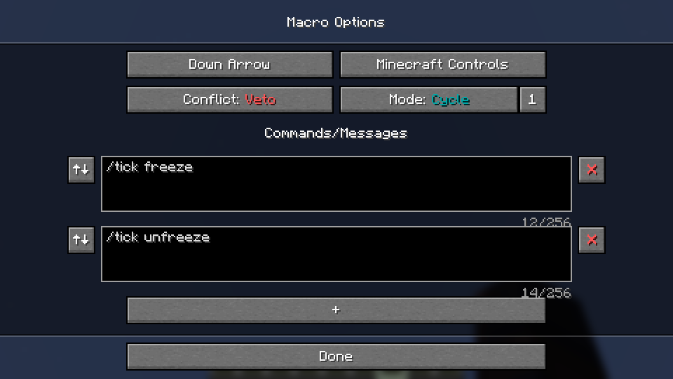 Command Keys