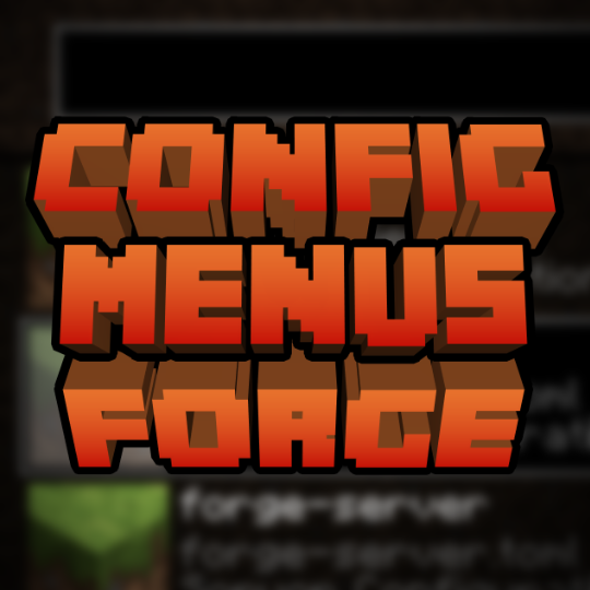 Forge Config Screens [Forge & Fabric]