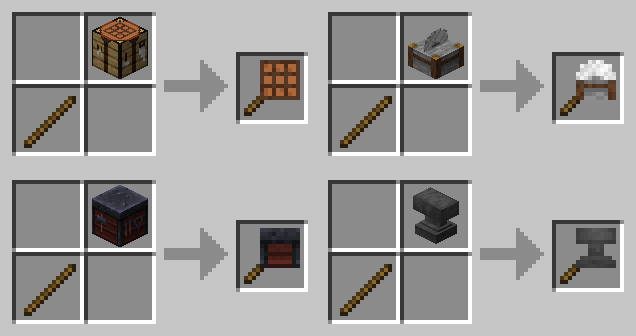 Crafting on a Stick