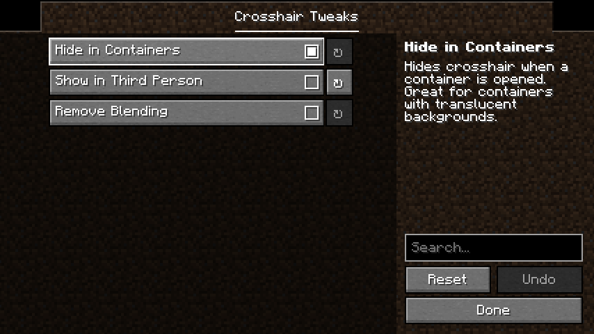Crosshair Tweaks