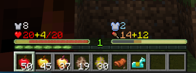 Classic and simple status bars