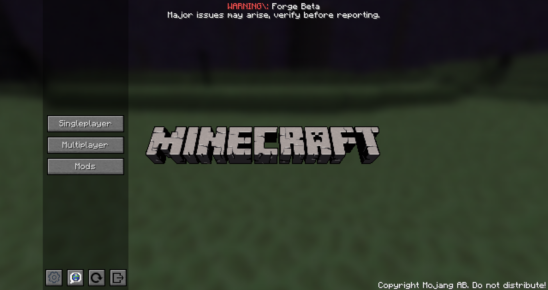 Custom Main Menu