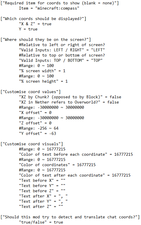 CustomCoords