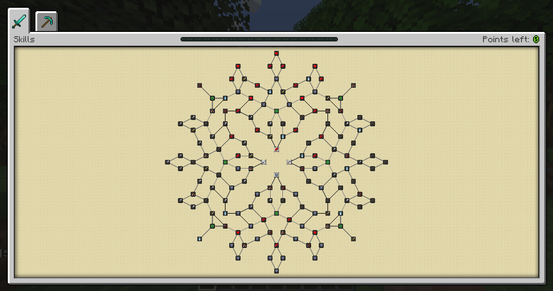 Default Skill Trees