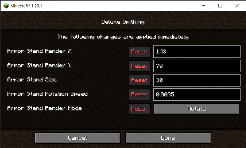 Deluxe Smithing