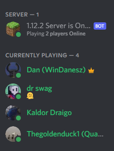 Discord Status Role Forge