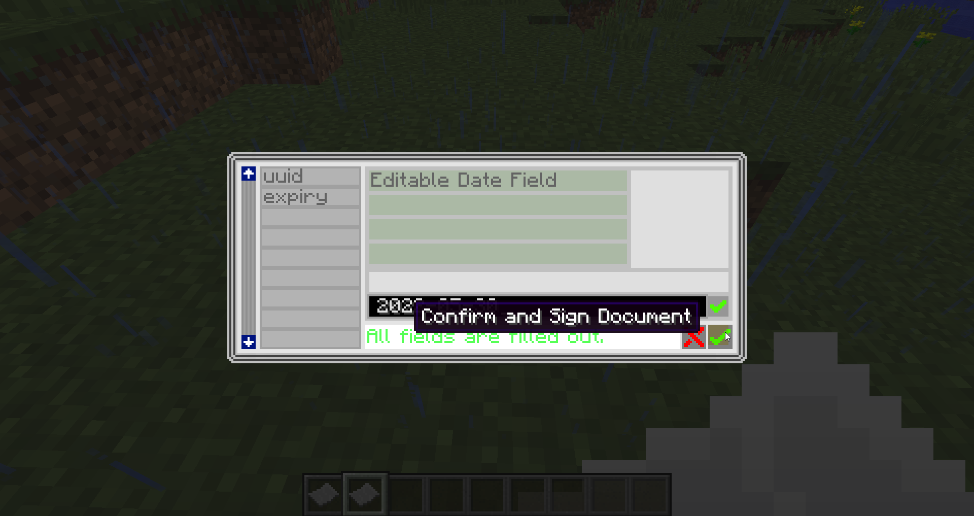 Customizable Documents & Identification