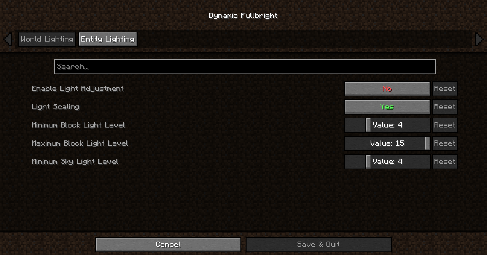 Dynamic Fullbright