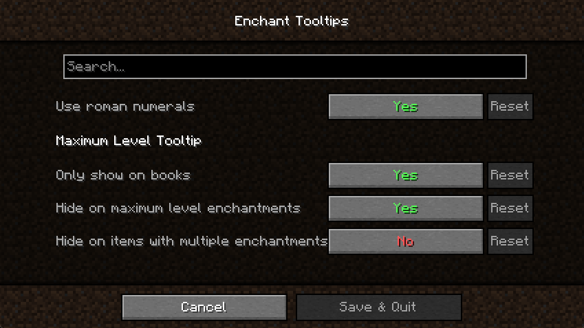 Enchant Tooltips