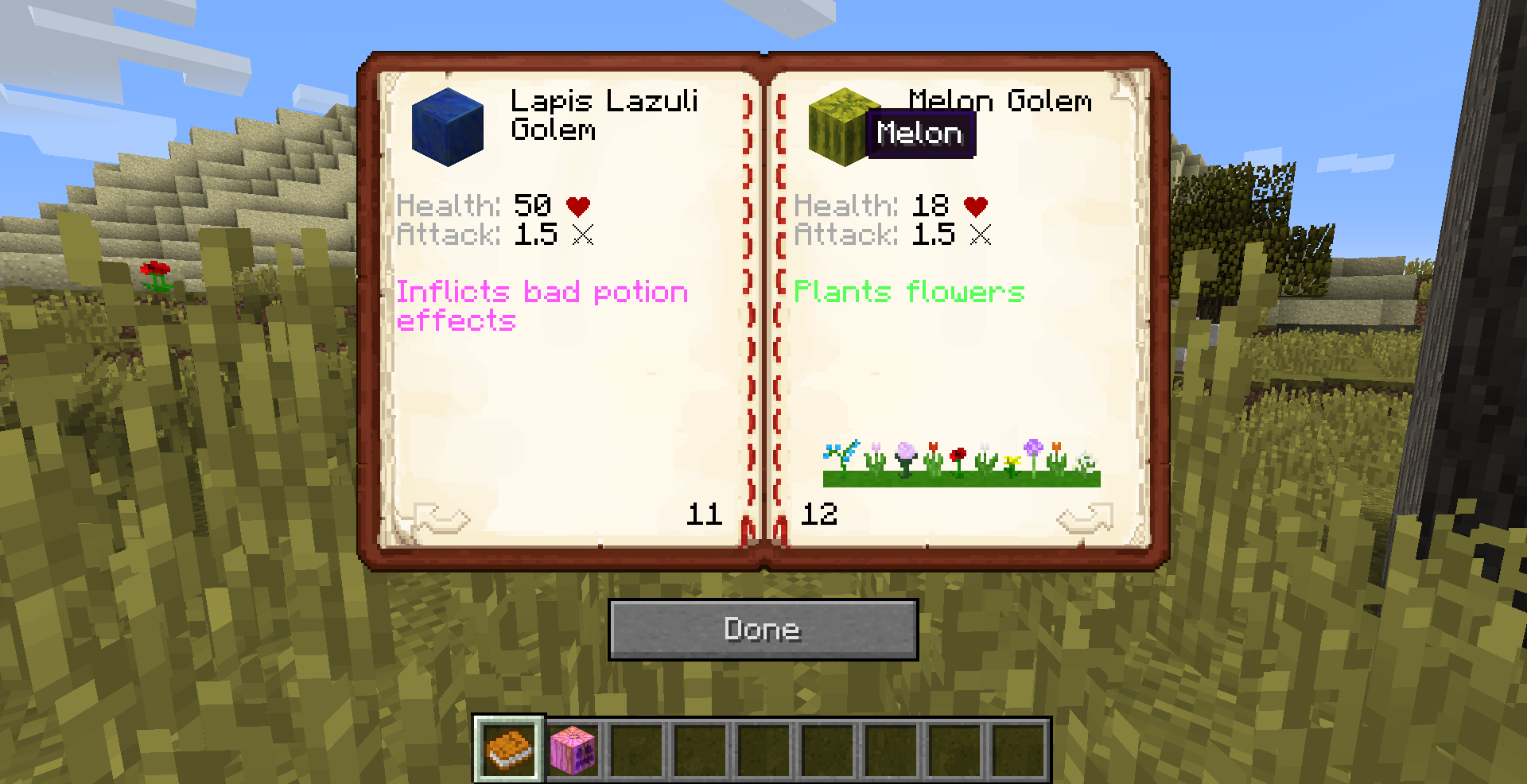 Extra Golems