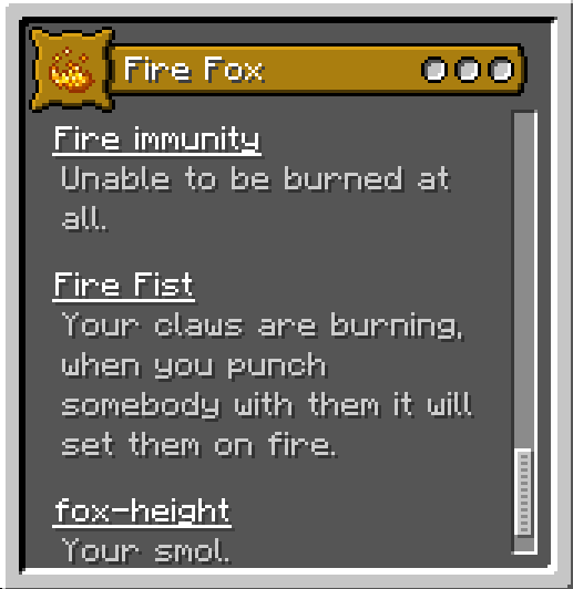 Fire Fox Origin