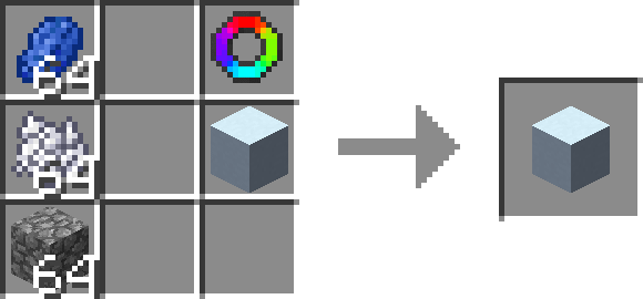 Flat Colored Blocks - For Forge