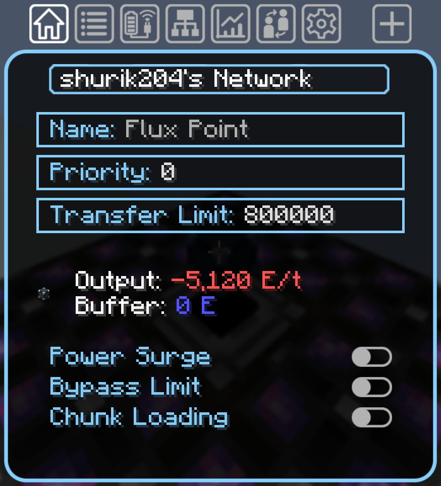 Flux Networks [Fabric]