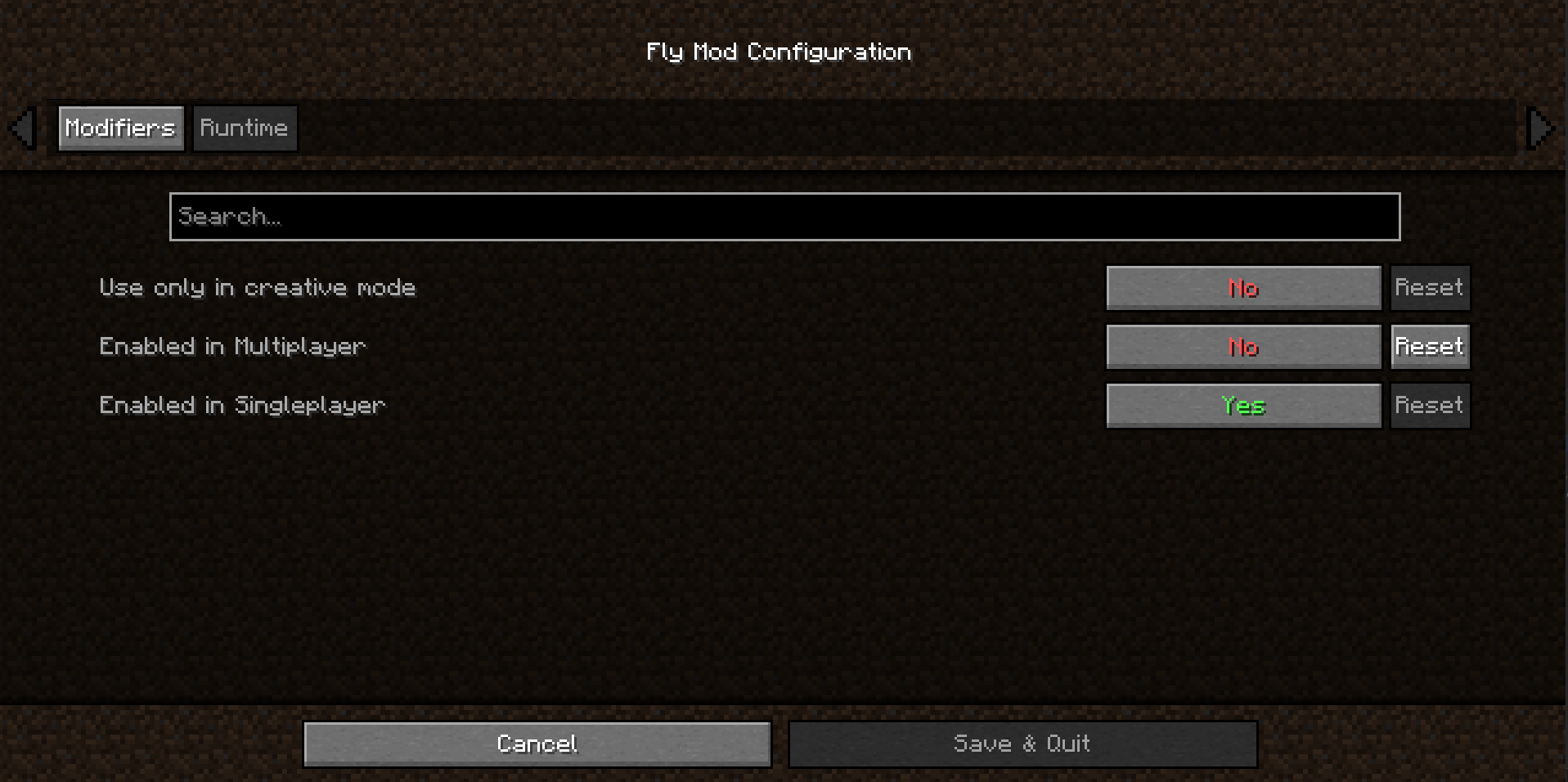 Fly Mod 3D