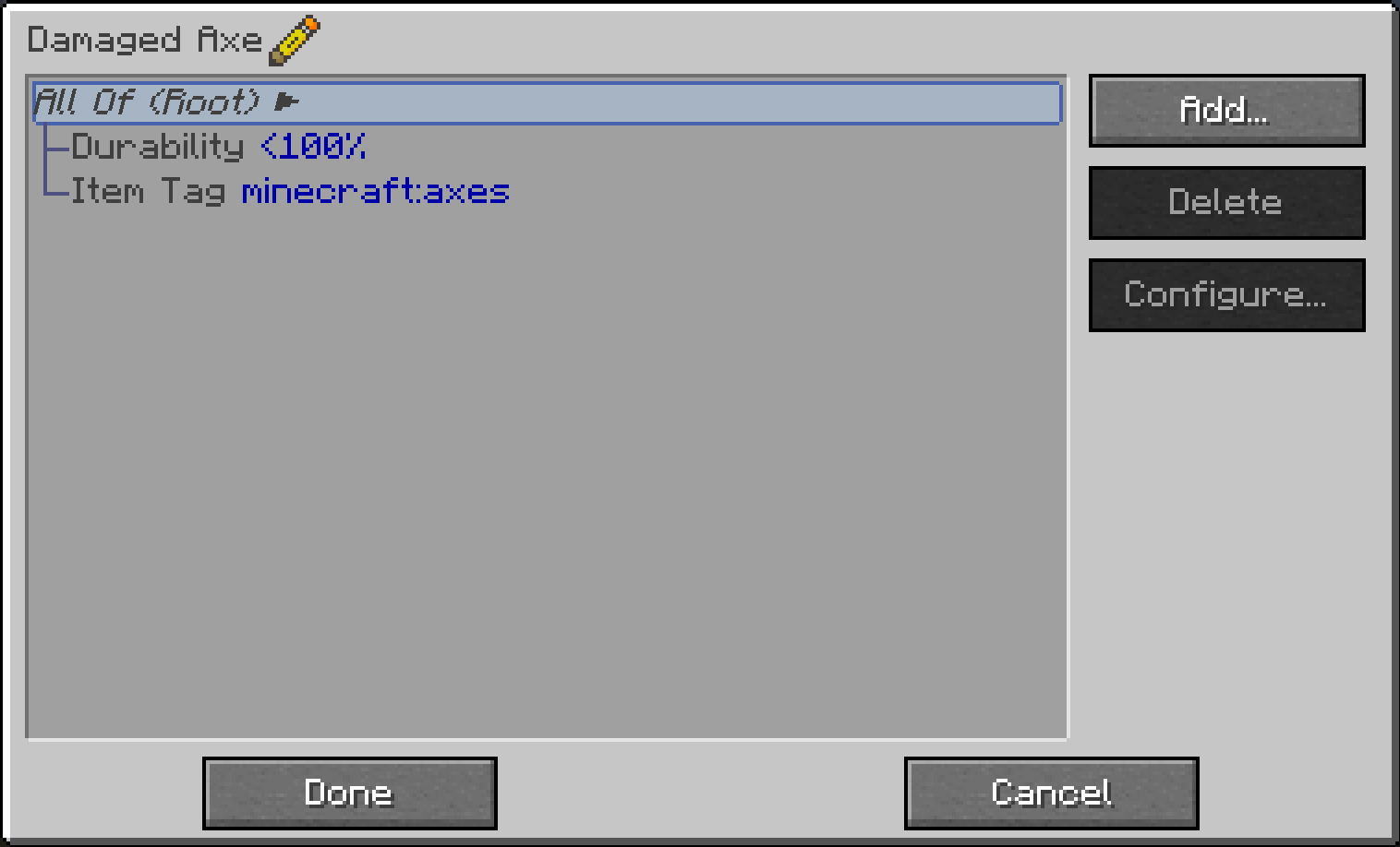 FTB Filter System