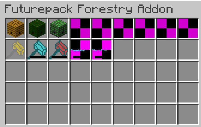 Futurepack Addon - Forestry