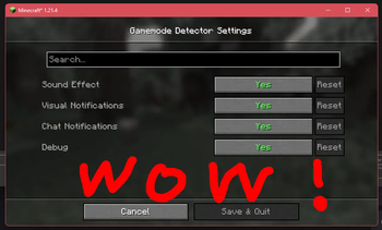 Gamemode Detector