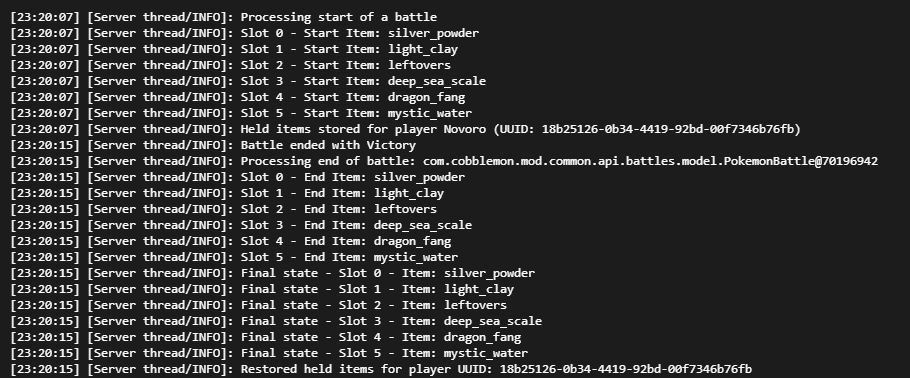 Held Item Saver [Cobblemon]
