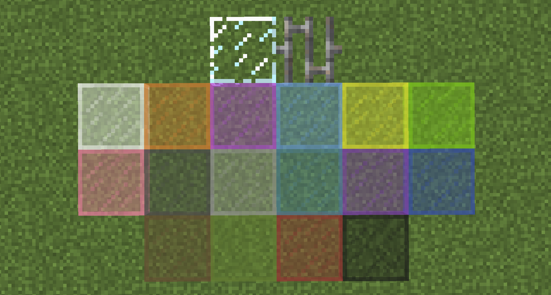 Horizontal Glass Panes