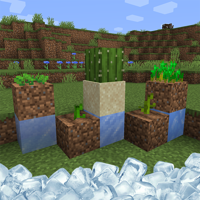 Ice Prevents Crop Growth (Legacy Fabric)