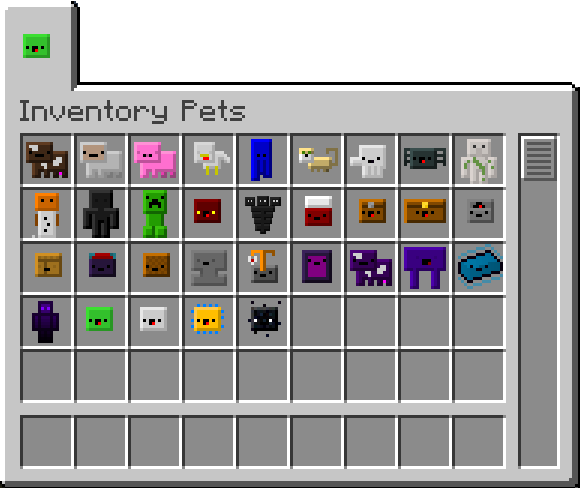Inventory Pets
