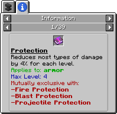 JEI Enchantment Info
