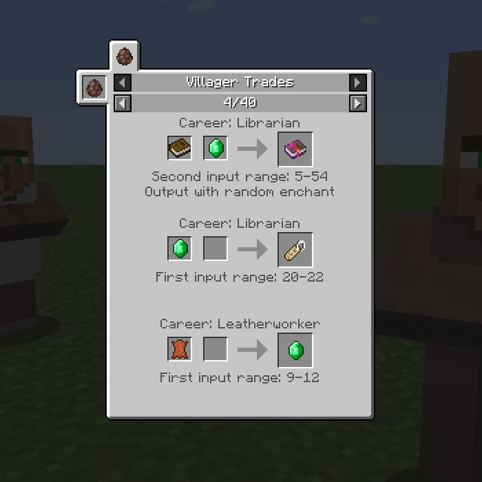 JEI Villagers