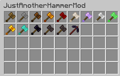 Just Some More Hammers