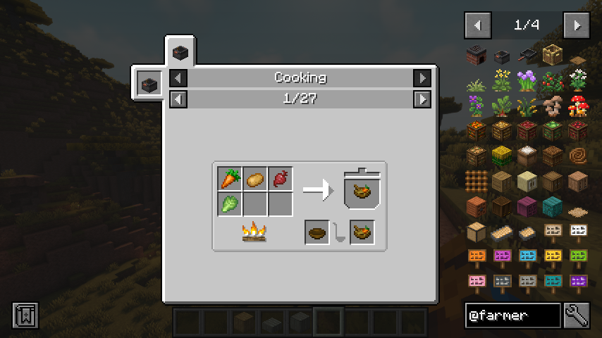 Just Enough Farmer's Recipes