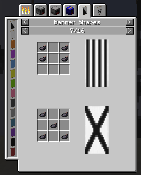 Just Enough Pattern Banners