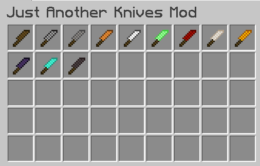 Just Some More Knives