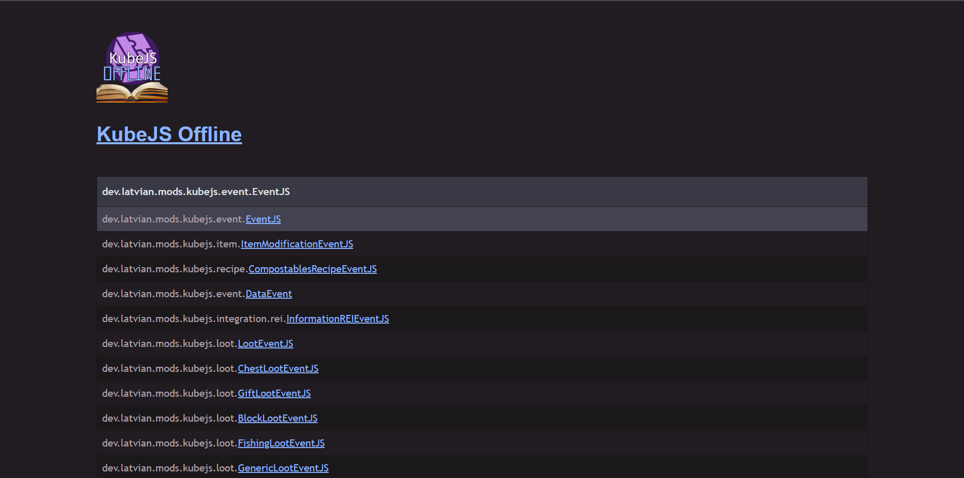 KubeJS Offline
