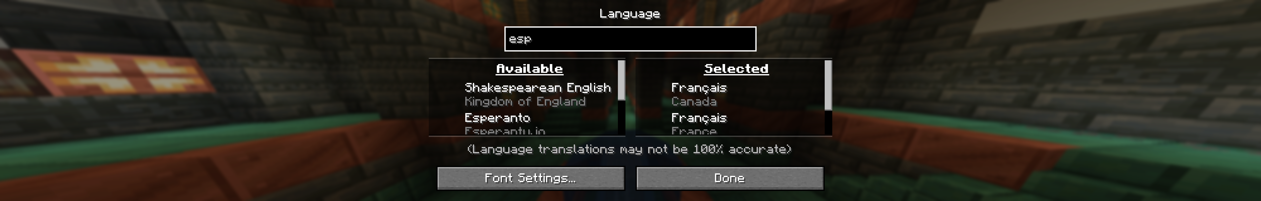 Language Reload