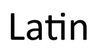 latin-scriptor