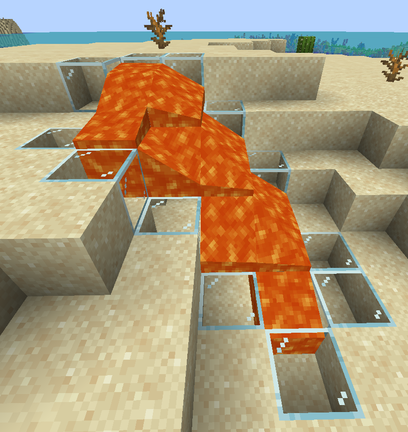 Lava Turns Sand into Glass