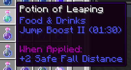 Legacy Potion Colors