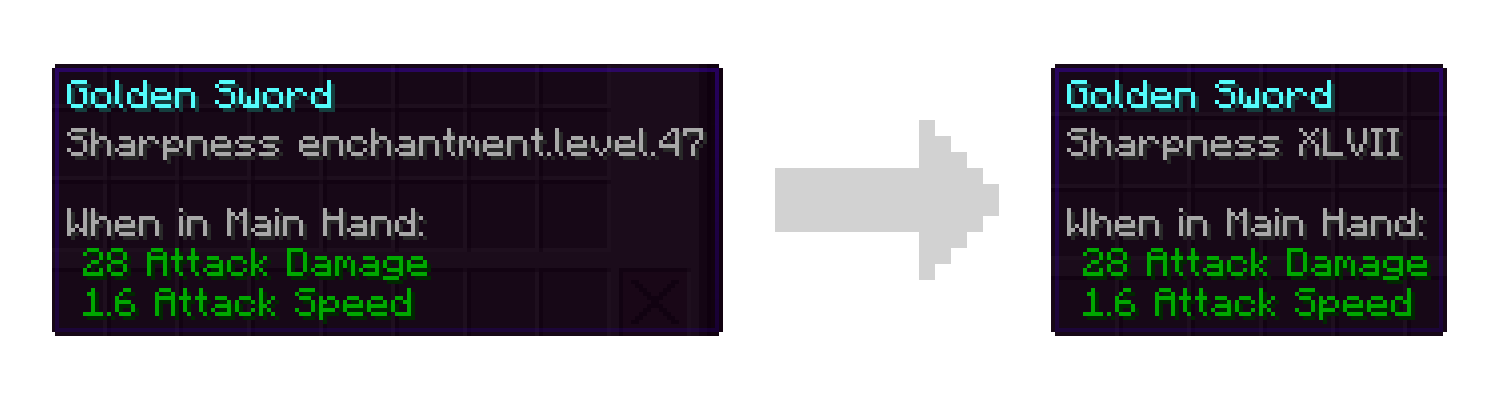 Level Text Fix