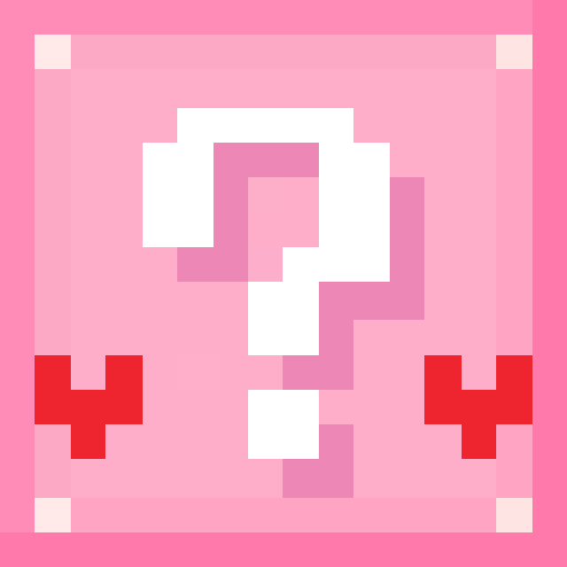 Lucky Block Pink