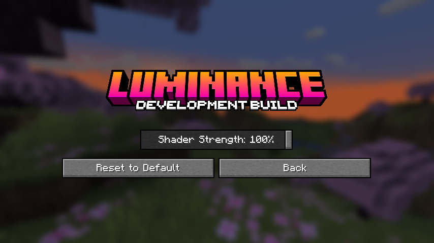 Luminance