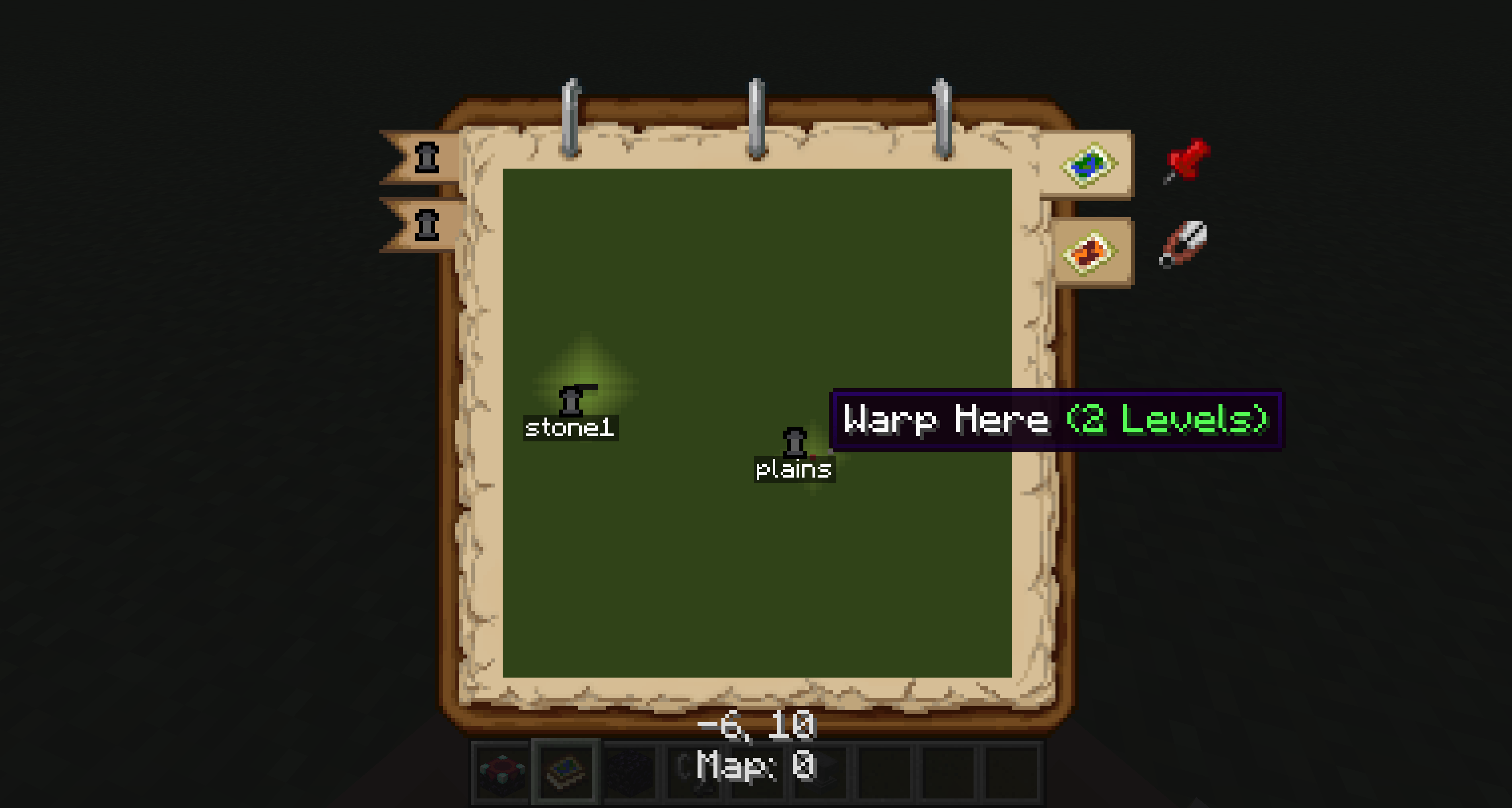 Map Atlases + Waystones Compatibility