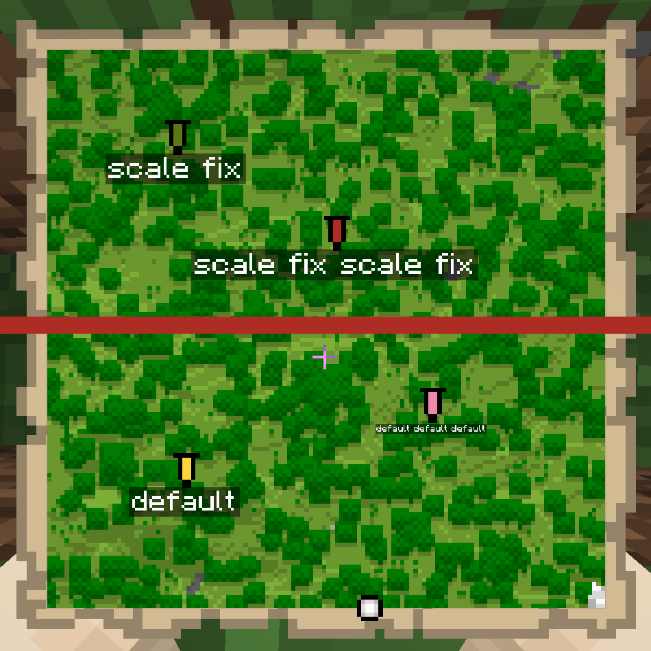 Map Waypoint Text Scale